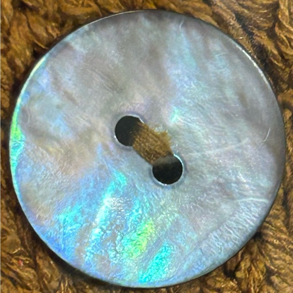 Vintage Anne Klein Agoya Shell‎ Button Silk Knit Cardigan Sweater - Size Medium - Picture 7 of 7